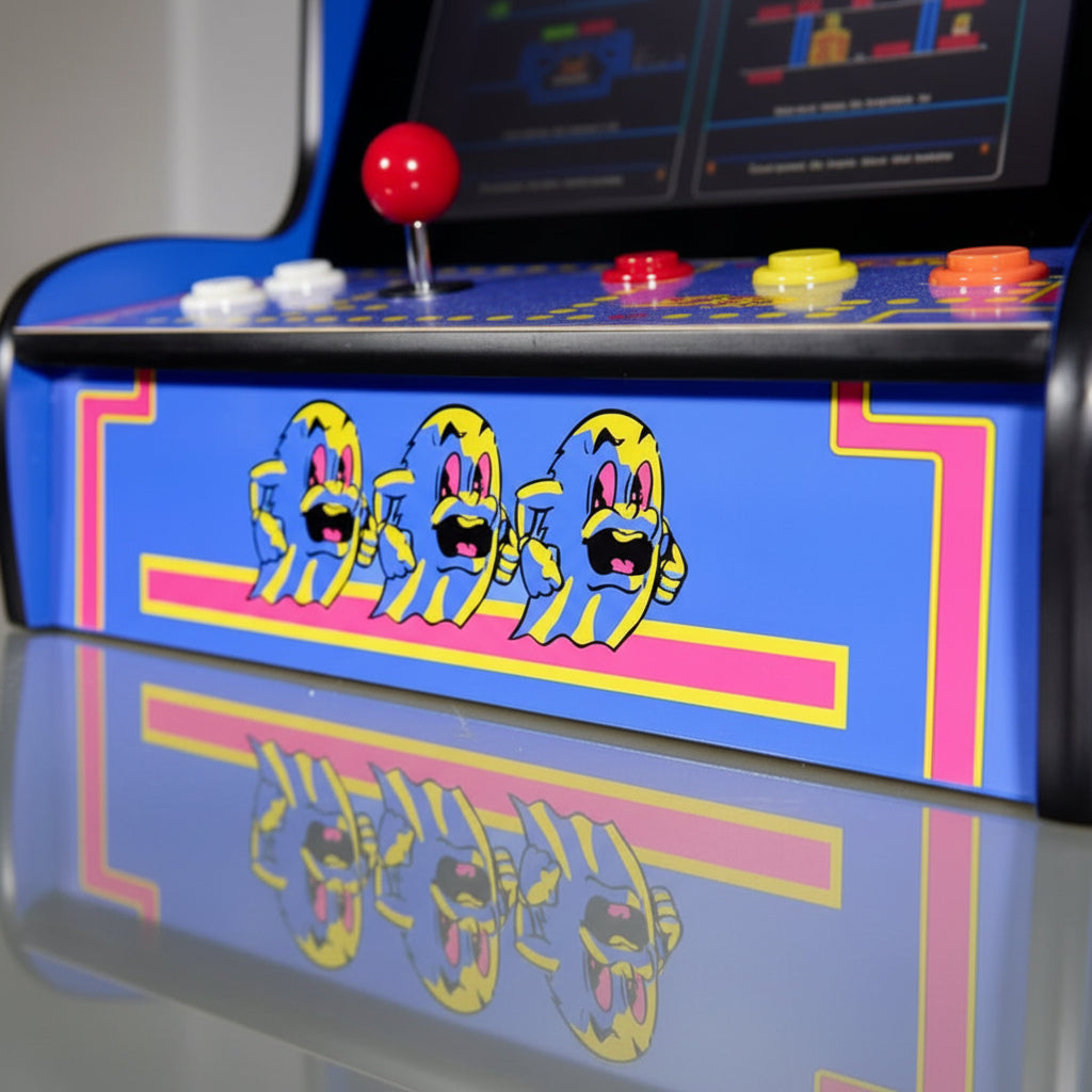 412 Classic Retro Games Tabletop Arcade Machine by (Blue)