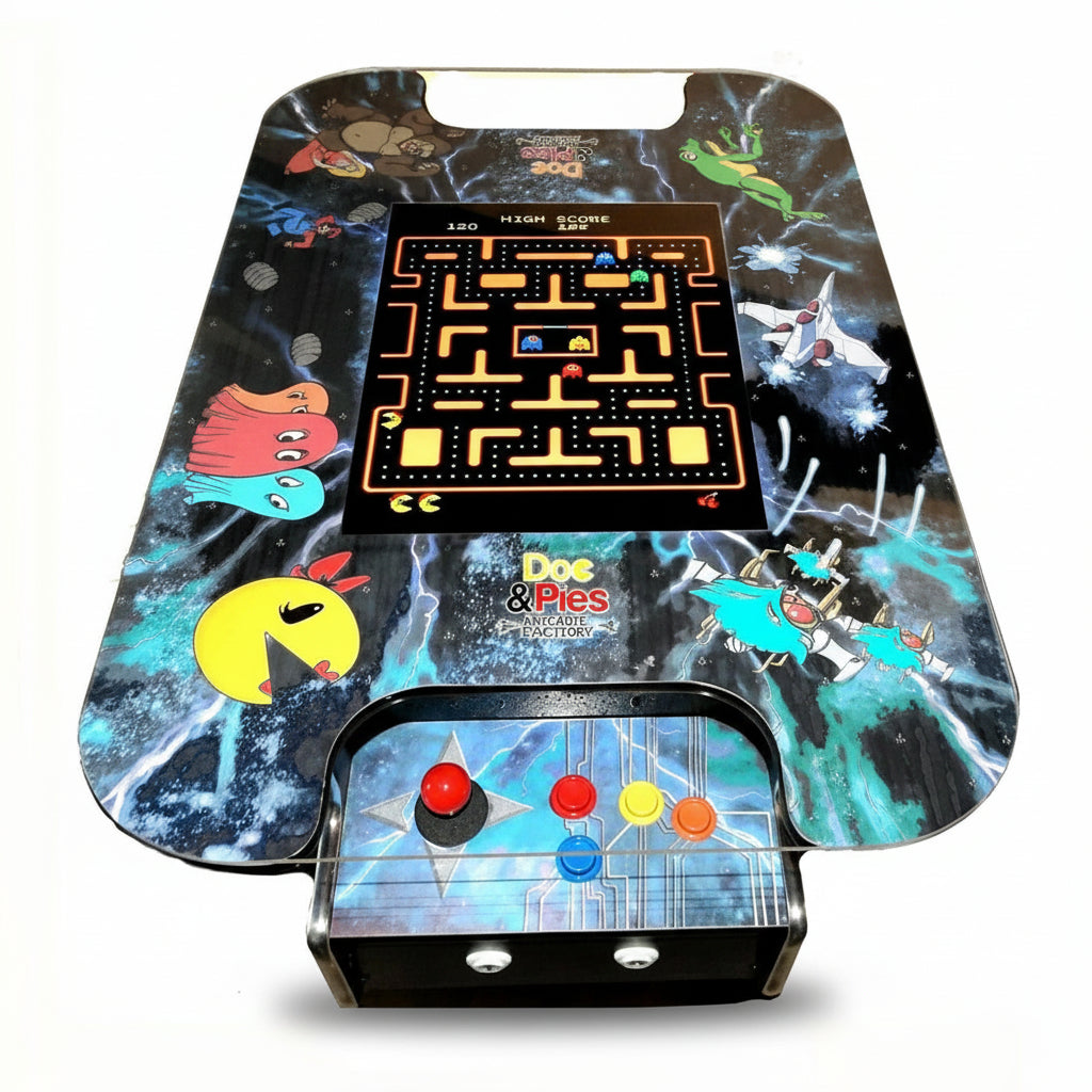 412 Classic Retro Games Cocktail Arcade Machine for Home or Work - Full Size - 2-Player