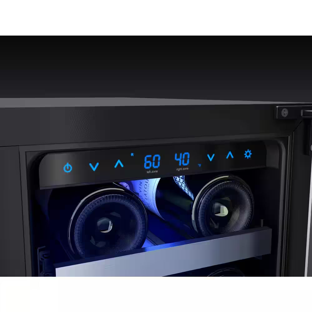 Presrv 24 In. 42-Bottle Dual Zone Wine Cooler