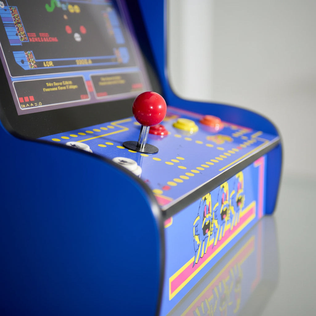 412 Classic Retro Games Tabletop Arcade Machine by (Blue)