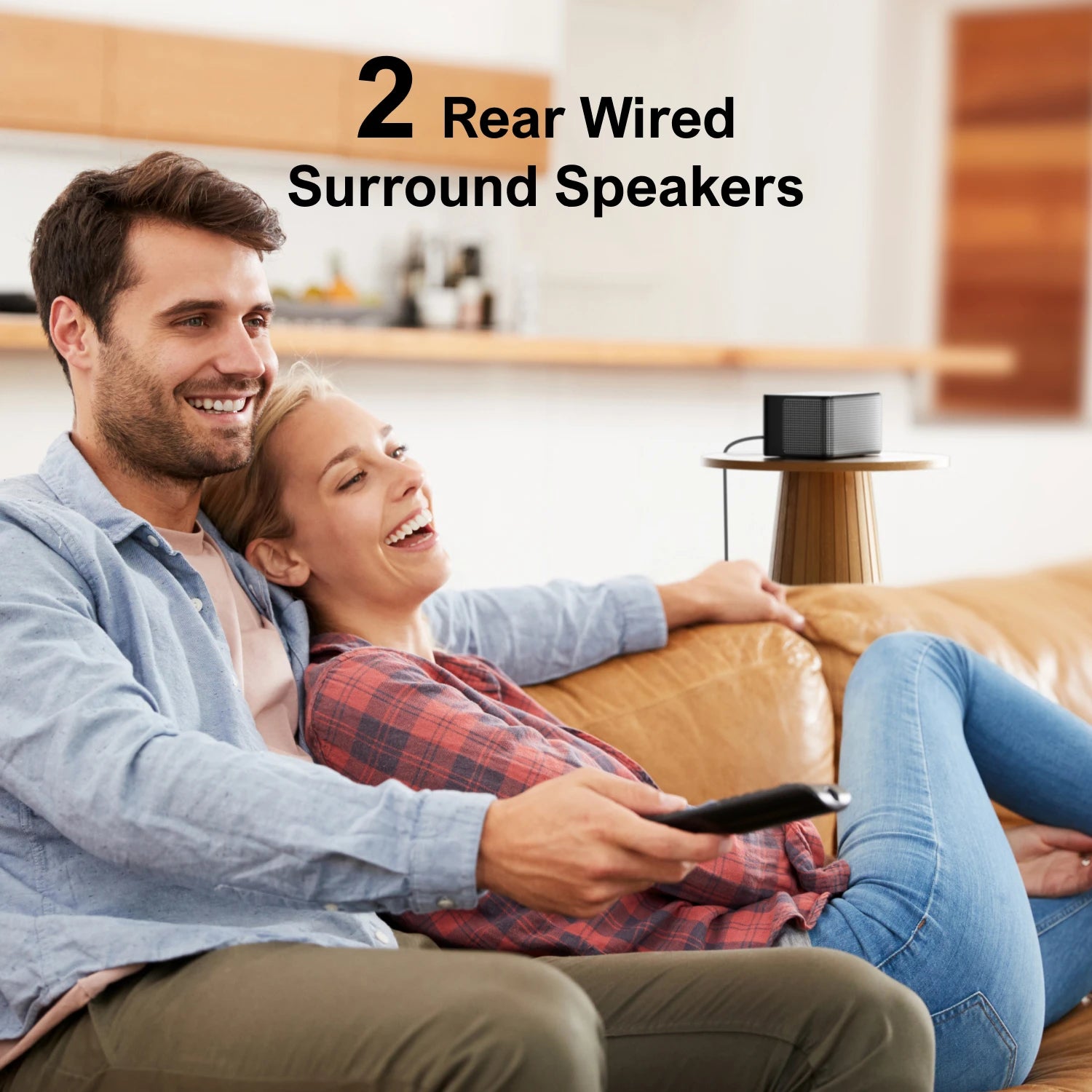 Poseidon D80 7.1 Surround Soundbar with Dolby Atmos, Wireless Subwoofer&4 Speakers, Home Theater System with APP Control