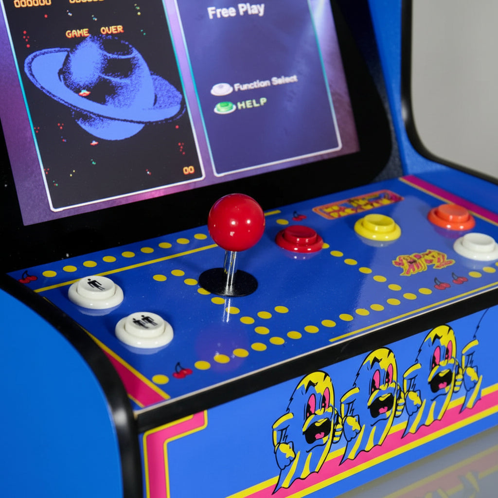 412 Classic Retro Games Tabletop Arcade Machine by (Blue)