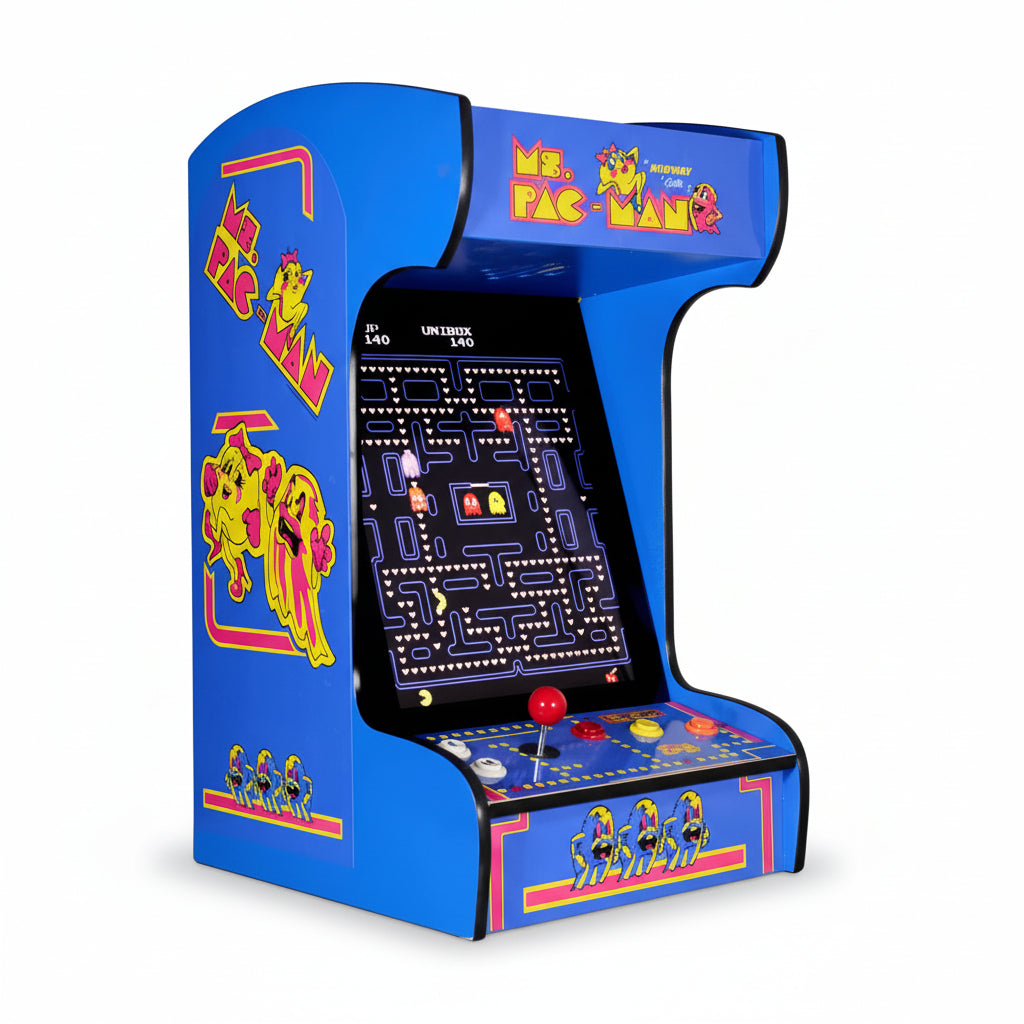 412 Classic Retro Games Tabletop Arcade Machine by (Blue)