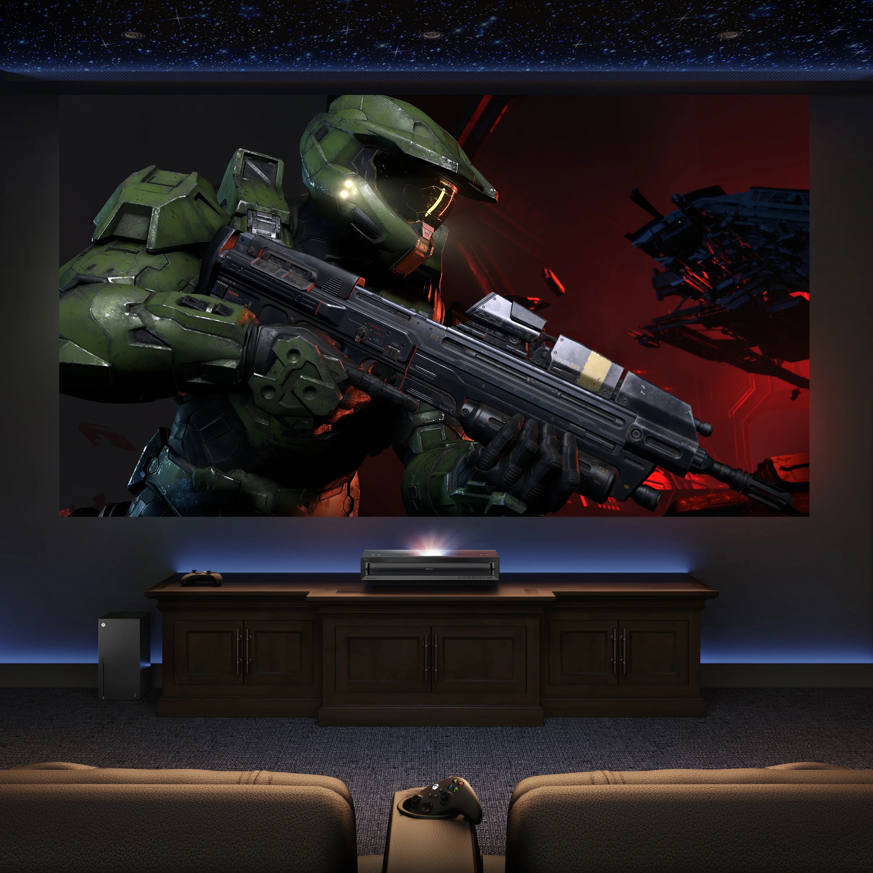 PX3-PRO, 4K UHD Triple Laser Home Theater UST Projector (Up to 150")