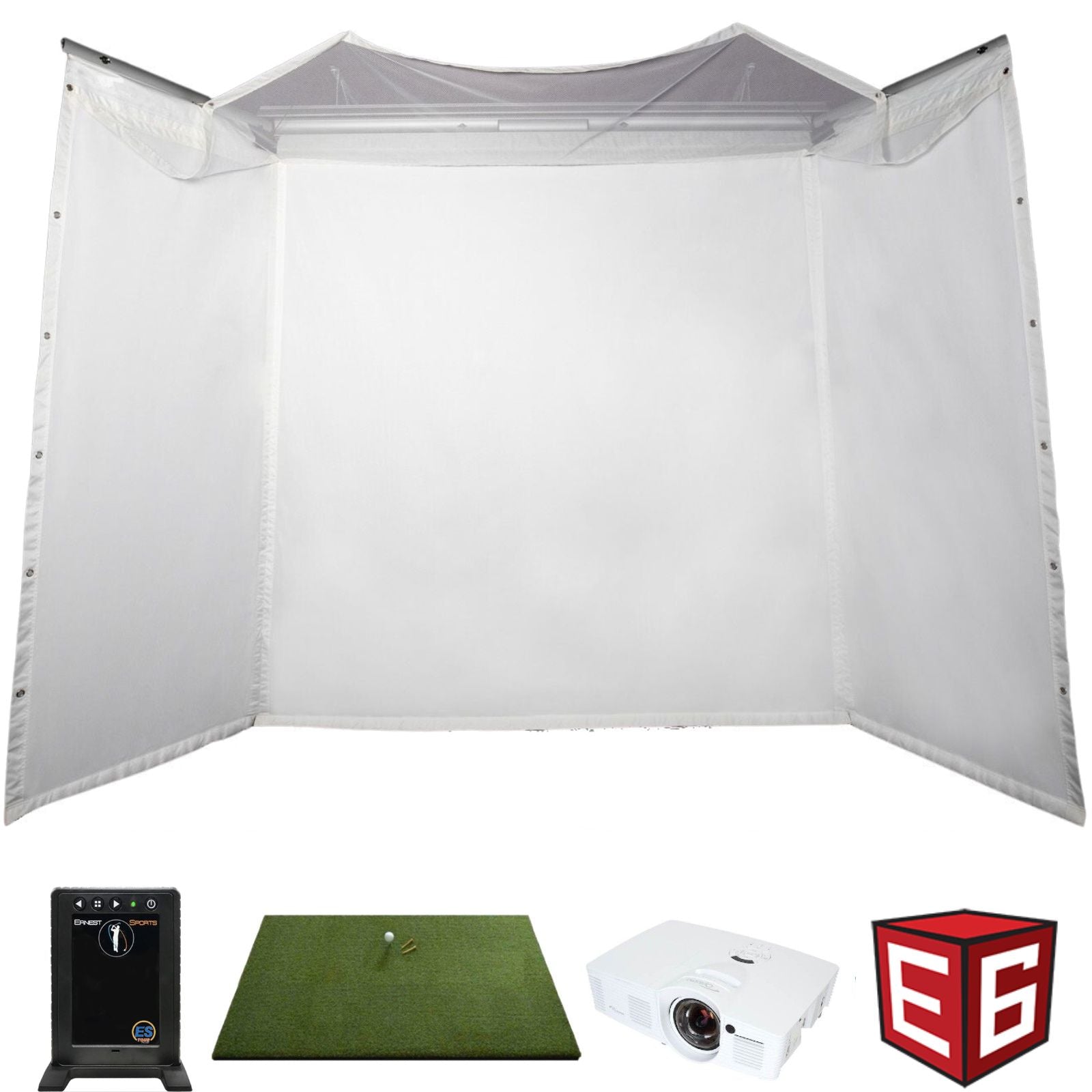 ES Tour Retractable Golf Simulator Package