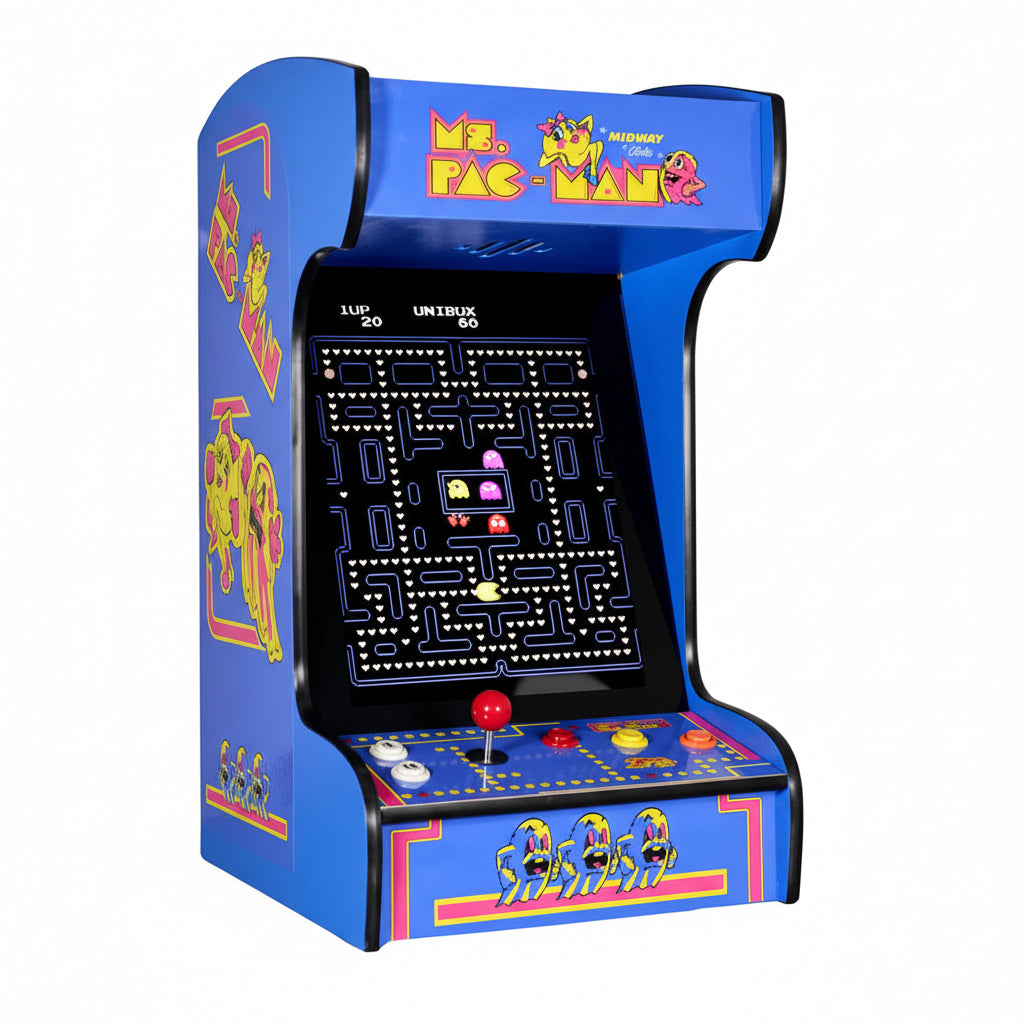 412 Classic Retro Games Tabletop Arcade Machine by (Blue)