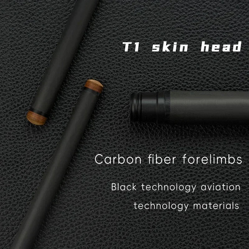 Single Shaft Carbon Fiber Billiard Pool Cue 10Mm/12Mm/12.4Mm/12.9Mm/13.9Mm Tip Uni-Loc Just Shaft of Pool Cue Stick Snooker