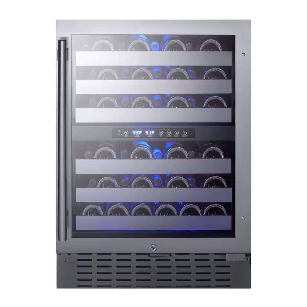 46-Bottle Dual Zone Wine Cellar