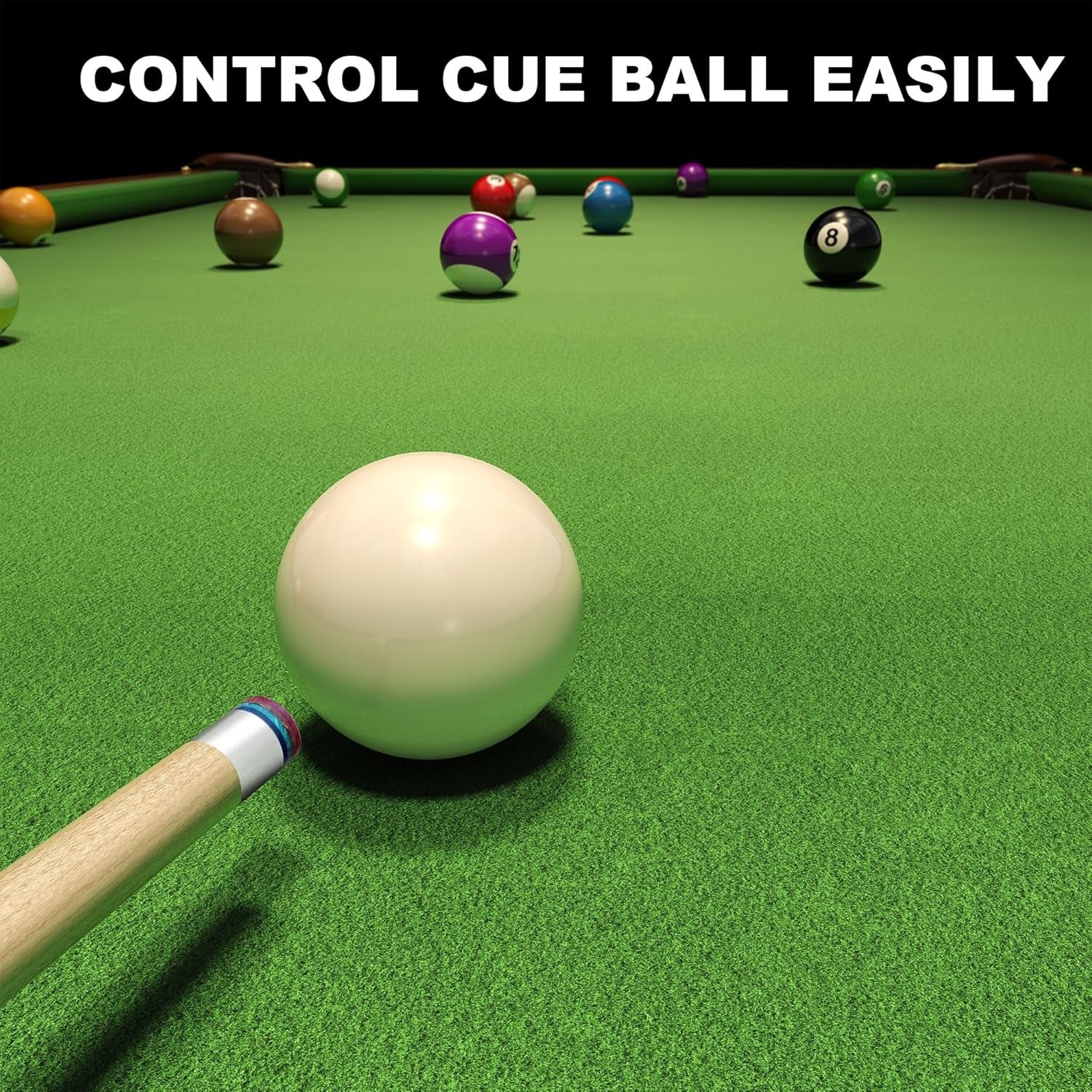 Pool Cue Stick 57 Billiard Cue Sticks Professional Low Deflection Pool Sticks