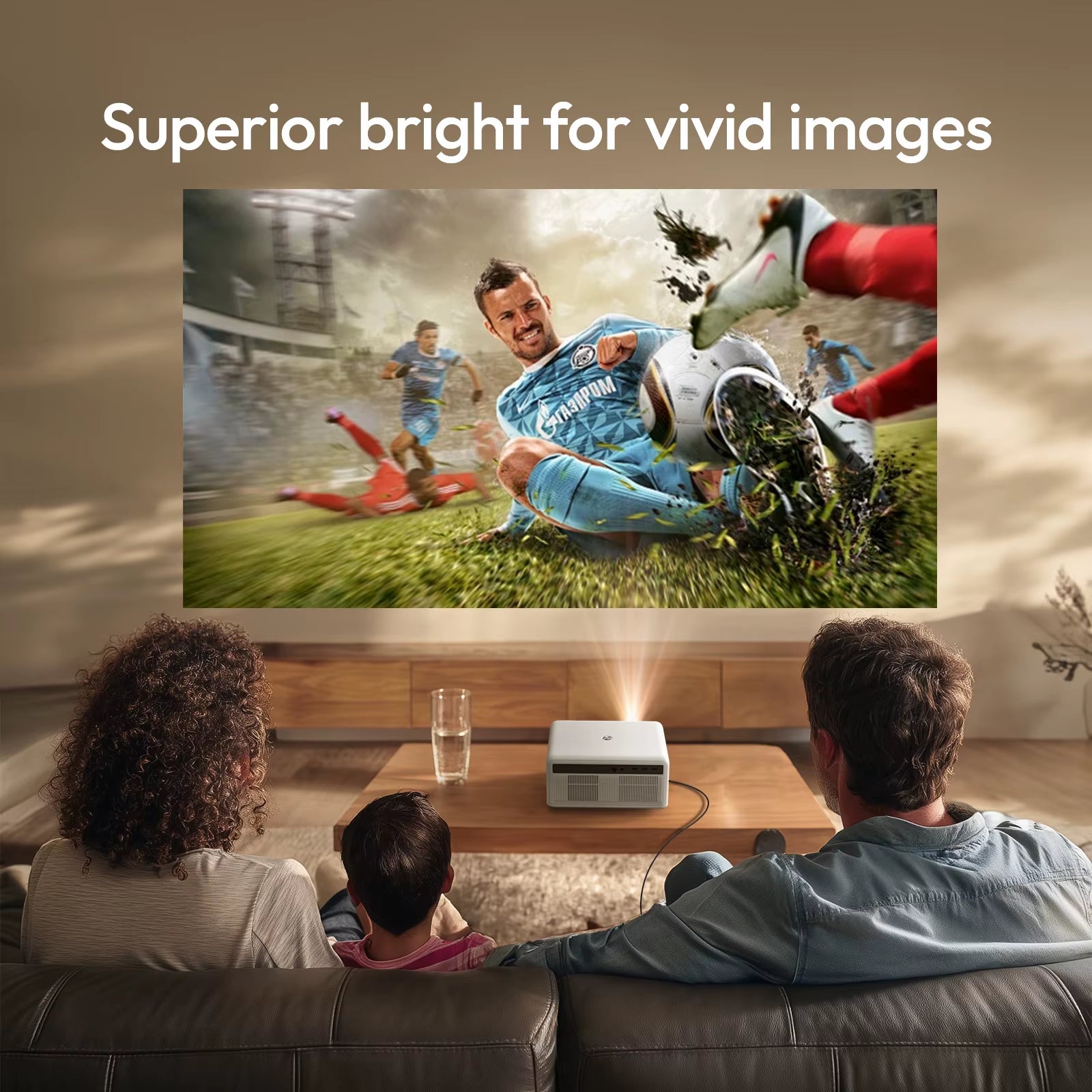 LOVE U14 Full HD 1080P Projector 4K Smart Bluetooth Wifi 6 Supported 1250ANSI Auto Focus Home Theater Cinema Projectors