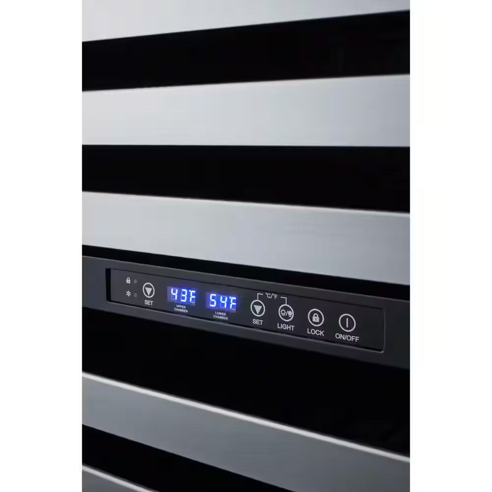 46-Bottle Dual Zone Wine Cellar