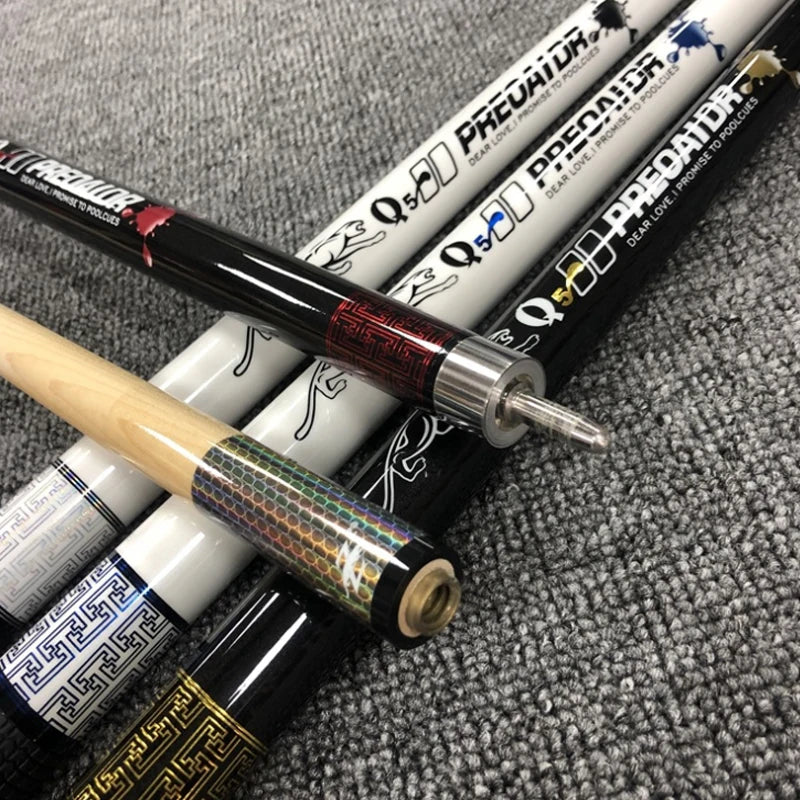 New PREOAIDR Billiard Pool Cues Stick 11.5Mm 13Mm Tip 4 Colors Options with ONLY One Piece High Quality Glove 2018