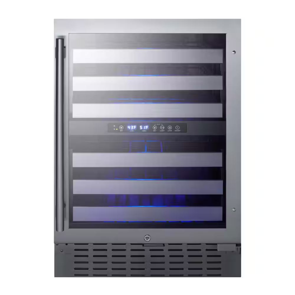 46-Bottle Dual Zone Wine Cellar