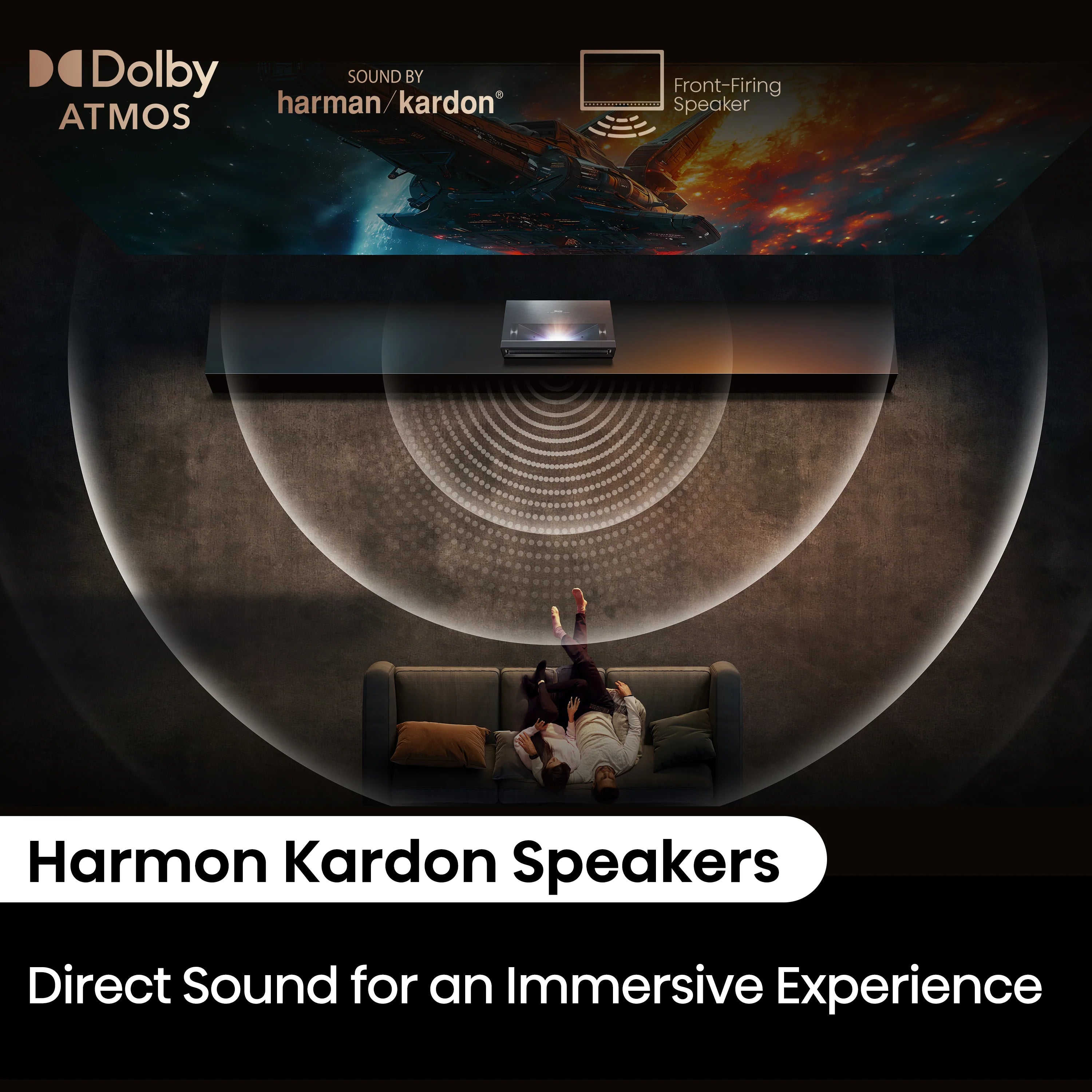 PX3-PRO, 4K UHD Triple Laser Home Theater UST Projector (Up to 150")