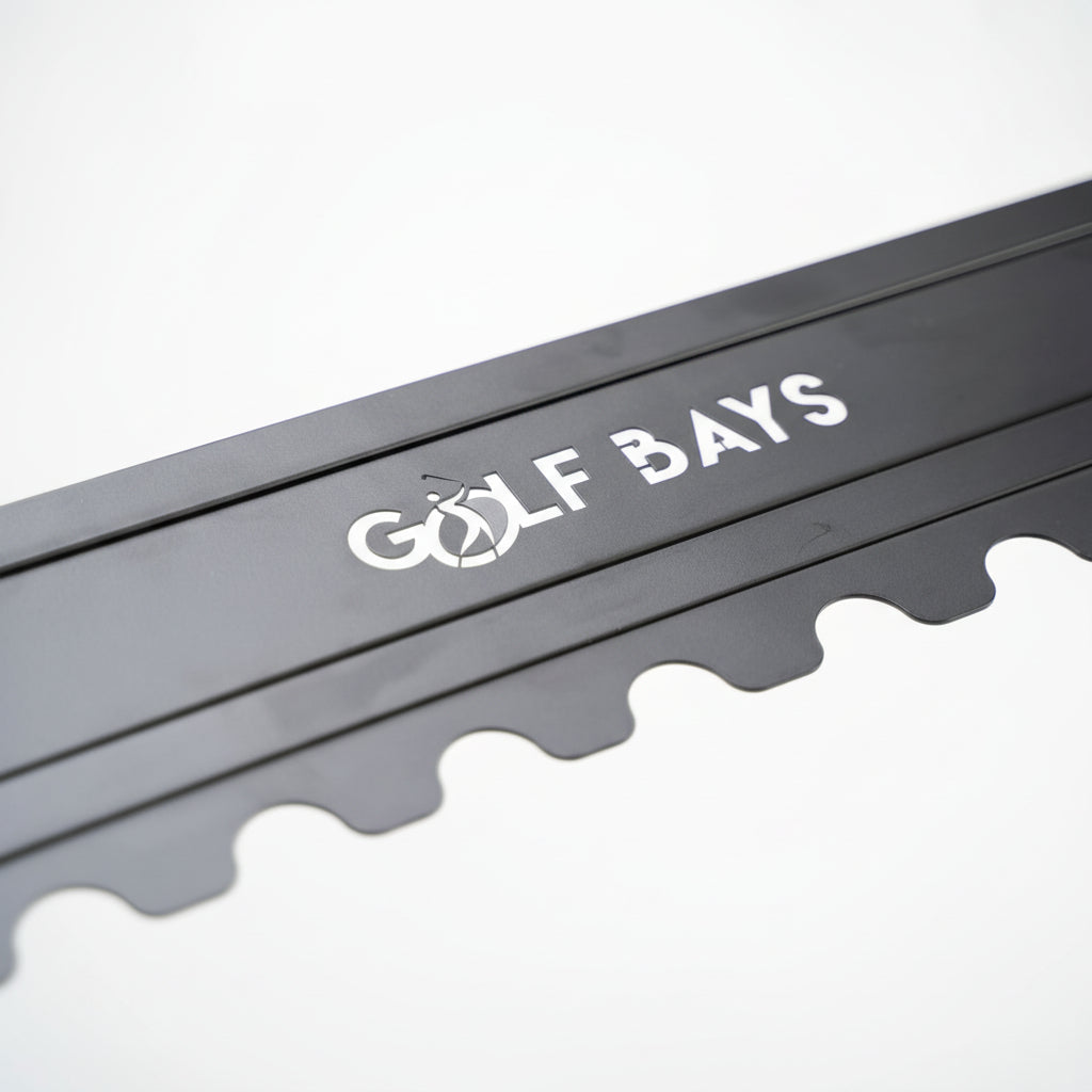 GolfBays Golf Club Storage Rack, Holds 14 Clubs, Indoor Equipment Storage Shelf