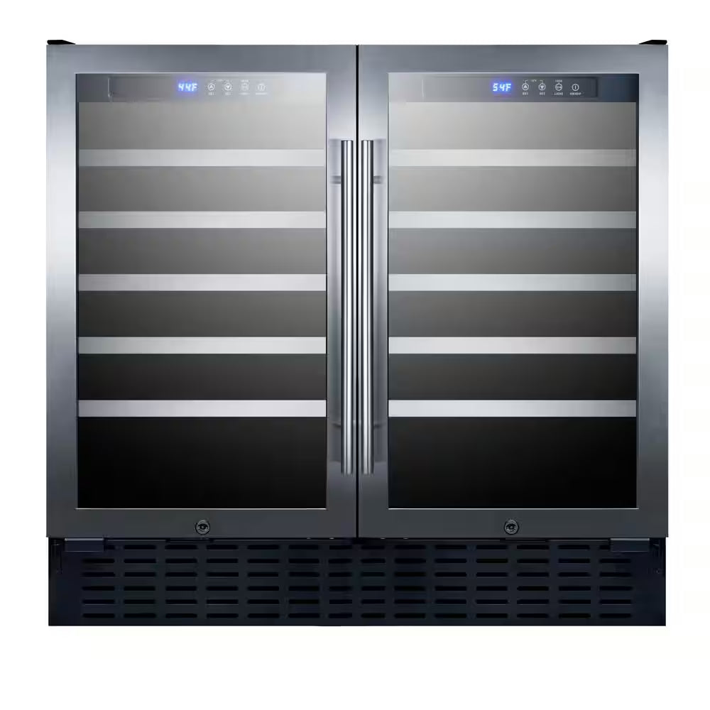 68-Bottle Dual Zone Convertible Wine Cellar