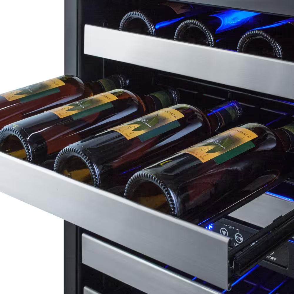 46-Bottle Dual Zone Wine Cellar