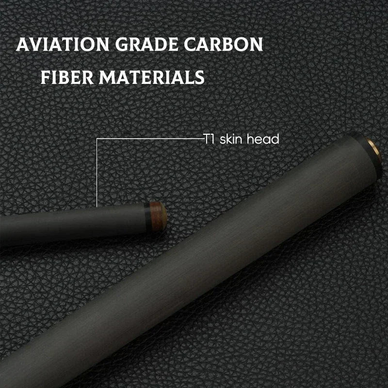 Single Shaft Carbon Fiber Billiard Pool Cue 10Mm/12Mm/12.4Mm/12.9Mm/13.9Mm Tip Uni-Loc Just Shaft of Pool Cue Stick Snooker